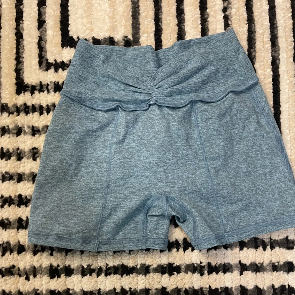 Bombshell Sportswear Blue Athletic Shorts - Picture 7 of 8